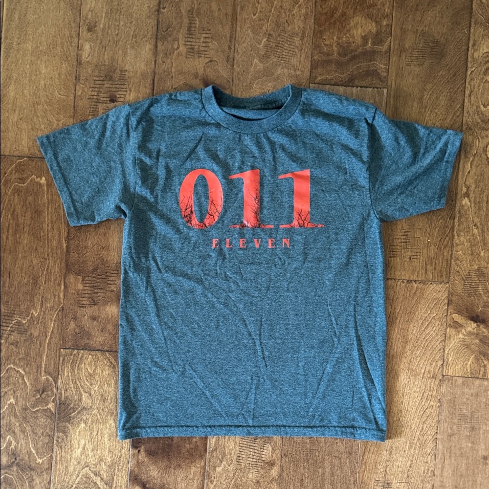 Kids Blue Graphic T-Shirt